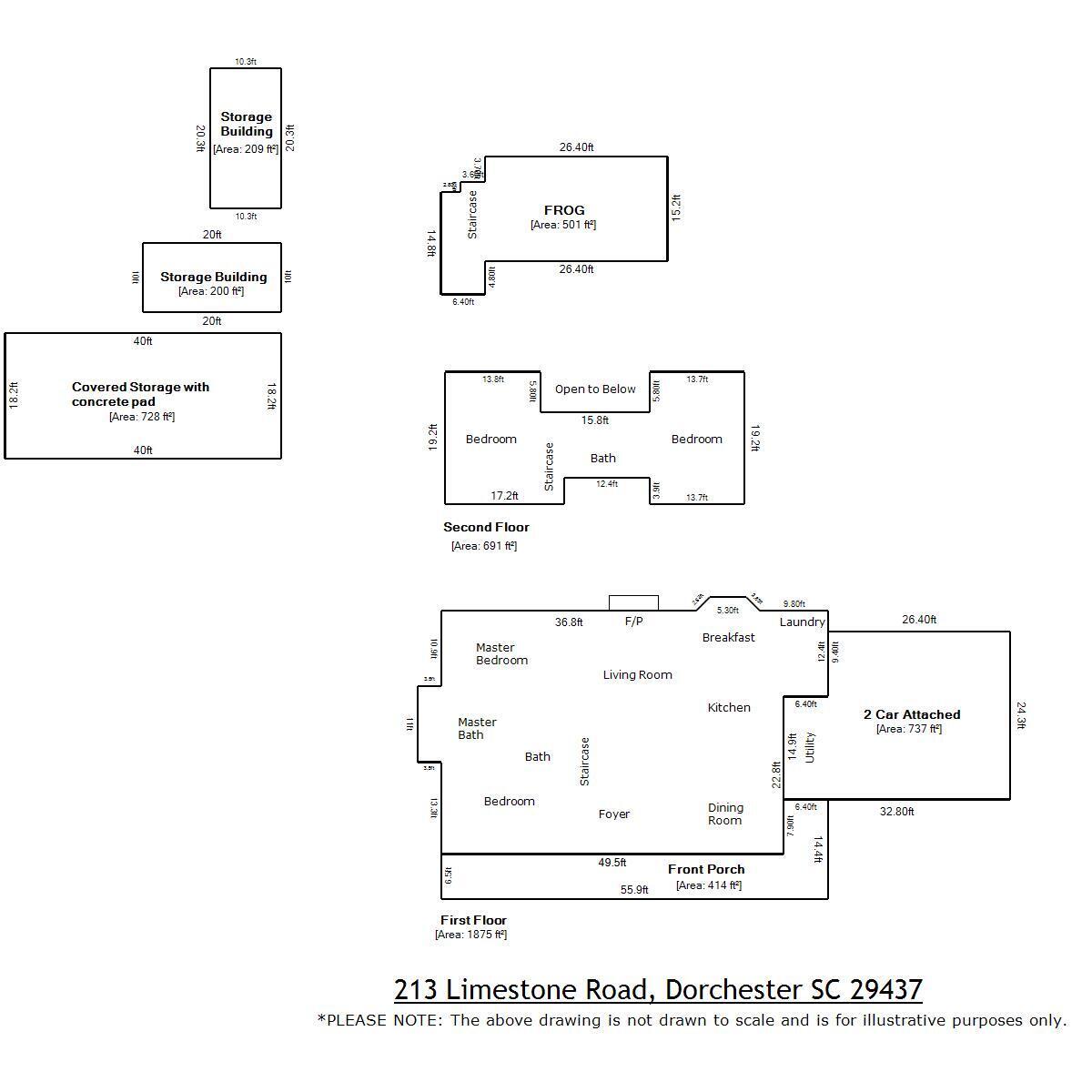213 Limestone Road Dorchester, SC 29437 - Photo 34 of 34 213 Limestone