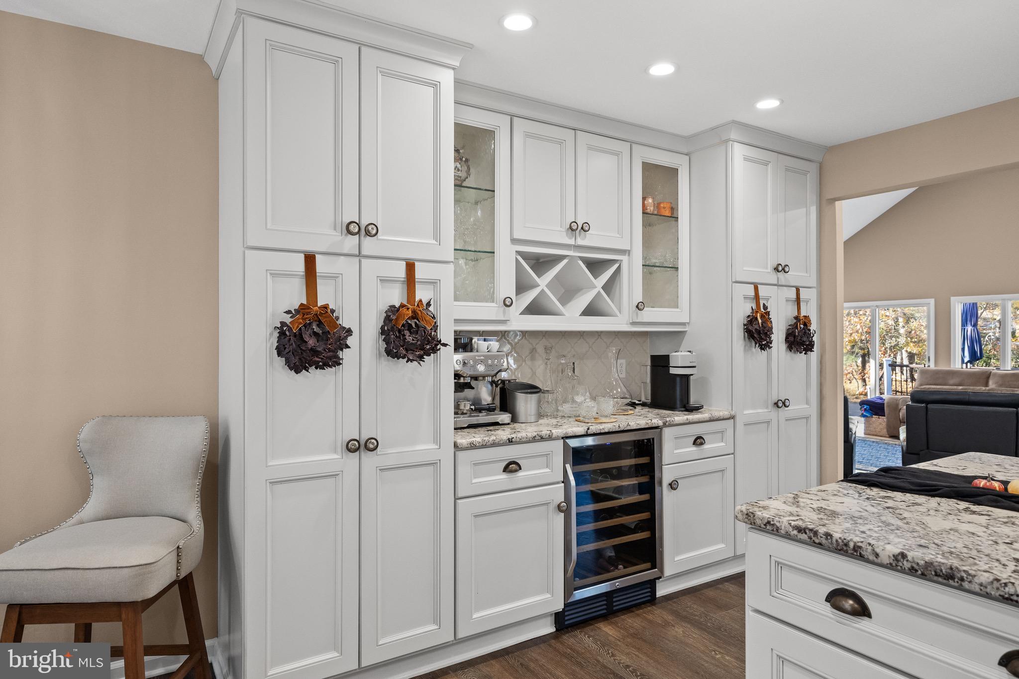 155 Tuckerton Road Medford Lakes, NJ 08055 - Photo 11 of 48 a kitchen with white cabinets and appliances