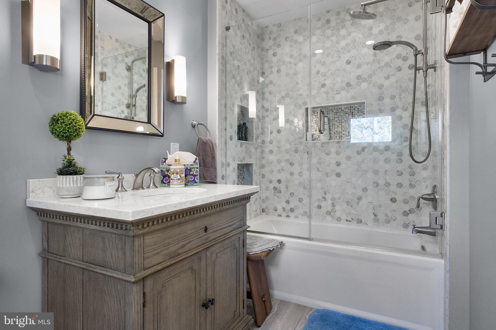 155 Tuckerton Road Medford Lakes, NJ 08055 - Photo 18 of 48 a bathroom with a sink and a mirror