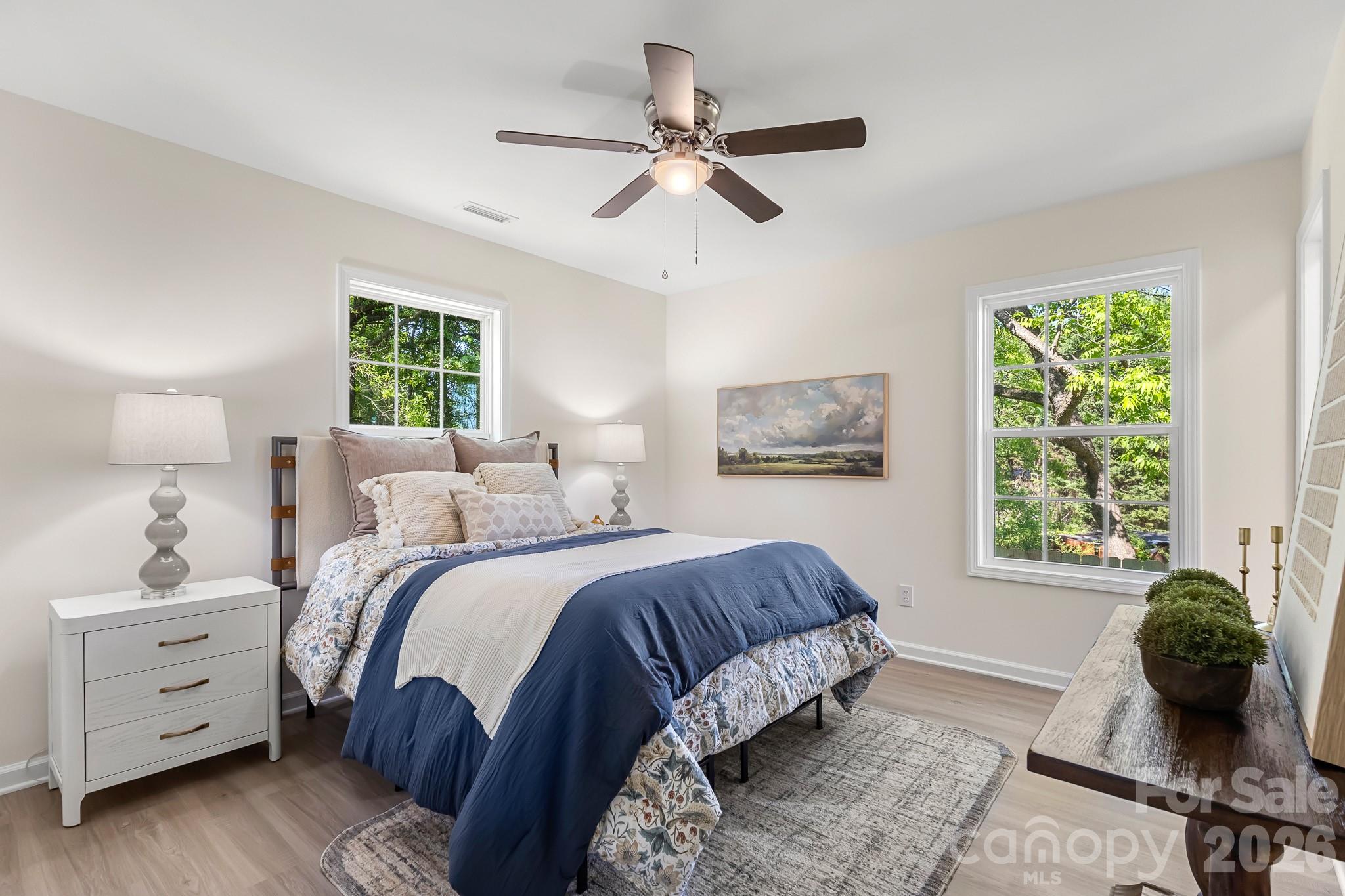 805 Hunter Street York, SC 29745 - Photo 21 of 38 a bed room with a bed and a window
