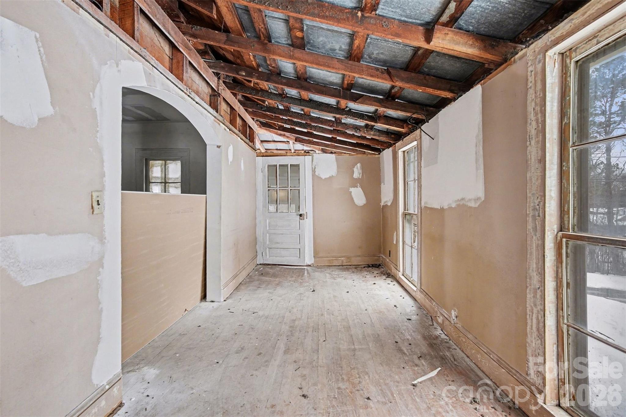 540 South Halifax Street Mount Pleasant, NC 28124 - Photo 25 of 34 a view of hallway with wooden floor