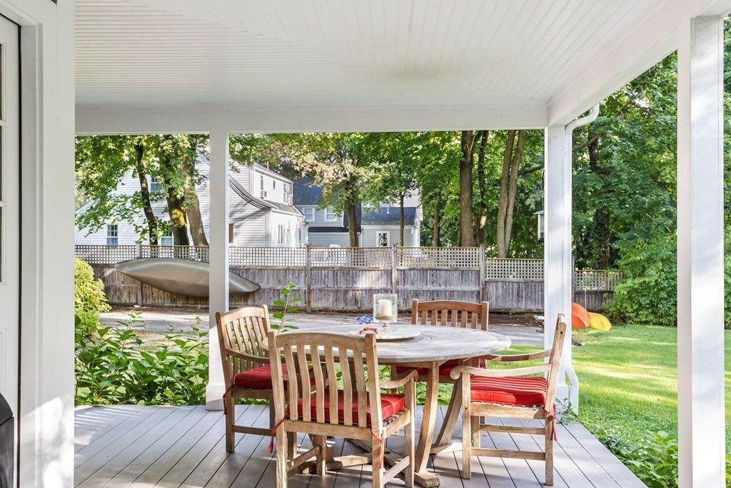 982 Main Street Hingham, MA 02043 - Photo 38 of 41 a view of a dining room with furniture window and outside view