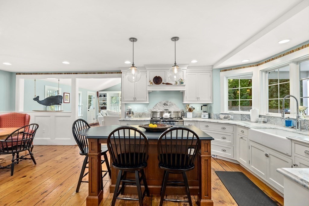 982 Main Street Hingham, MA 02043 - Photo 8 of 41 a view of a dining room with furniture window and wooden floor