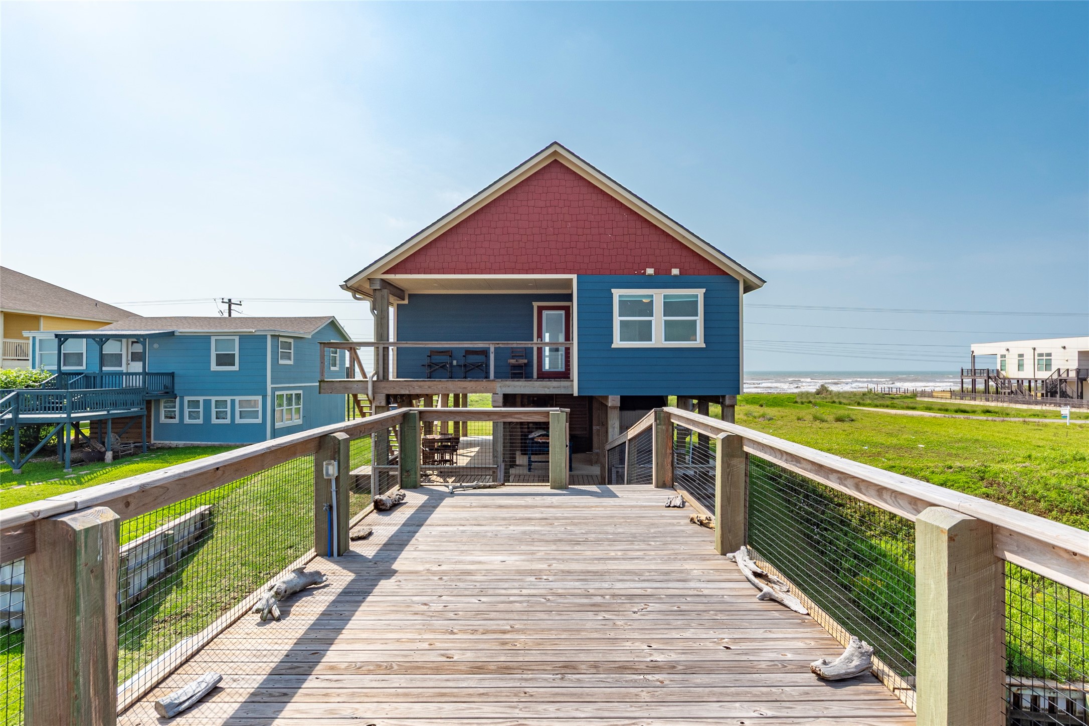 1453 County Road 230 Sargent, TX 77414 - Photo 21 of 30 a view of house with swimming pool
