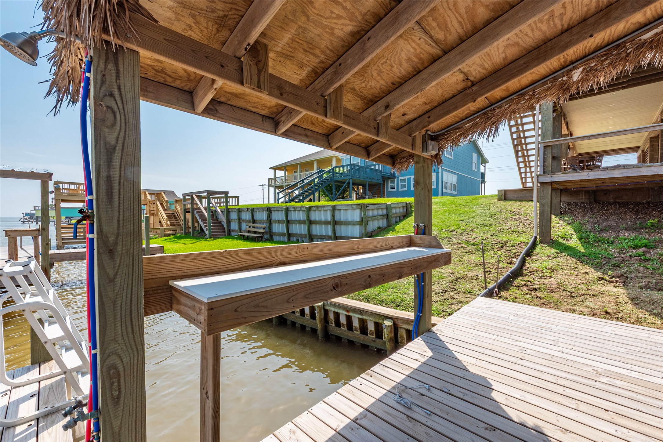 1453 County Road 230 Sargent, TX 77414 - Photo 24 of 30 a view of swimming pool with a patio