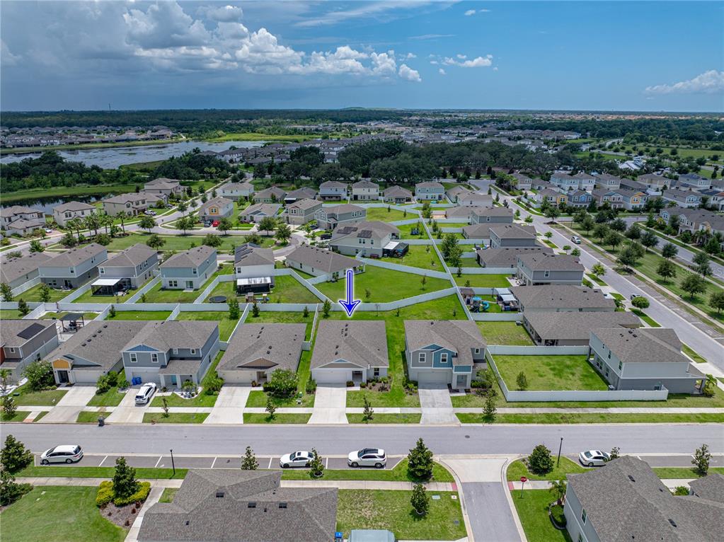 13105 Fruitville Way Riverview, FL 33579 - Photo 33 of 56 an aerial view of residential houses with outdoor space