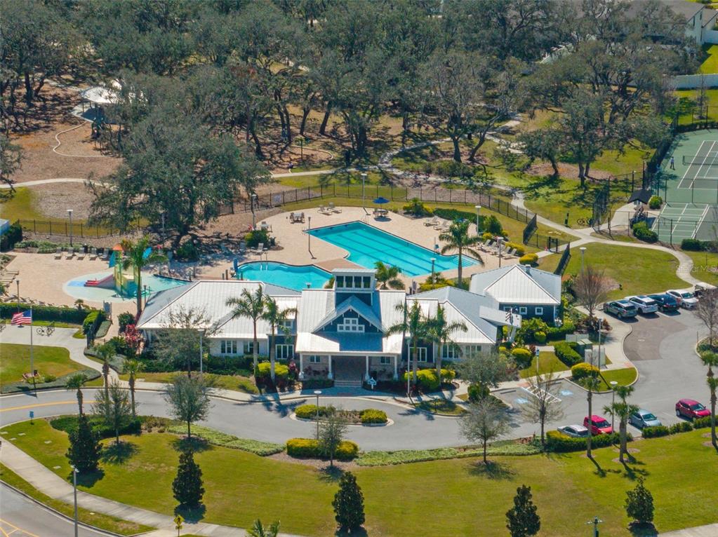 13105 Fruitville Way Riverview, FL 33579 - Photo 44 of 56 a view of swimming pool with outdoor seating and yard