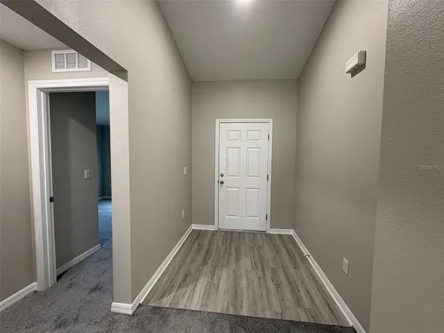 wooden floor in an empty room