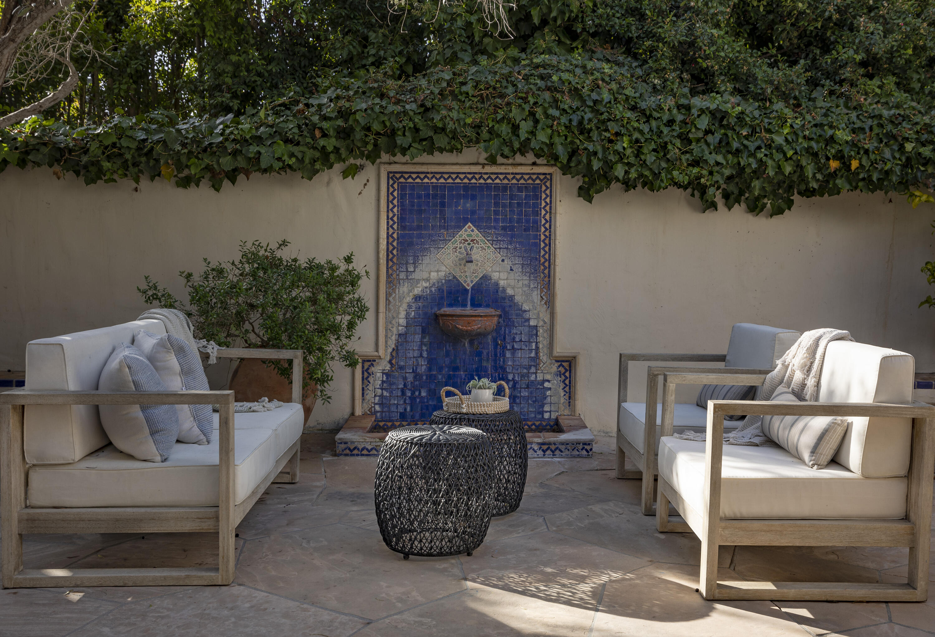 4110 Creciente Drive Santa Barbara, CA 93110 - Photo 15 of 27 a front view of a house with outdoor seating
