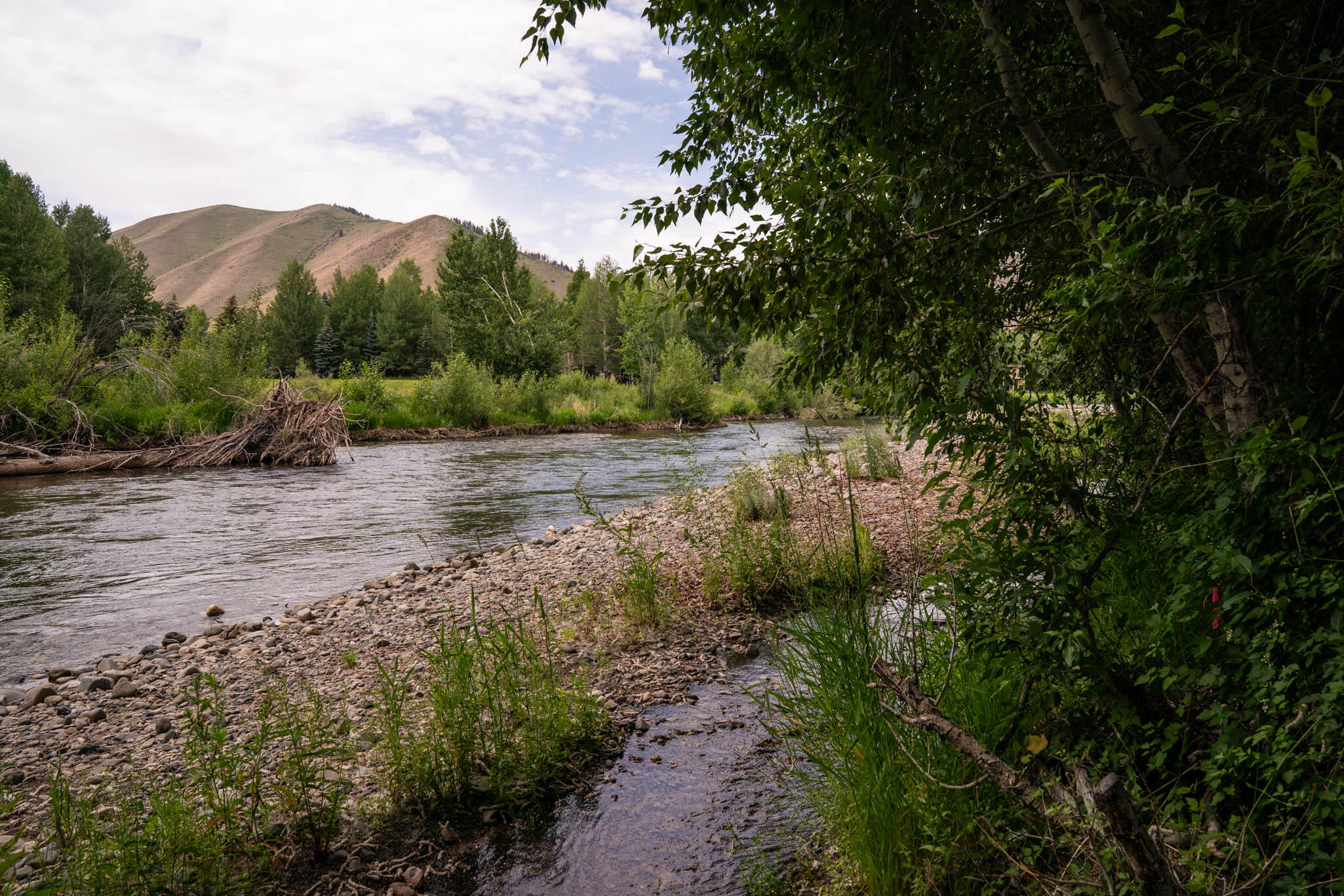 302 Easy Street Blaine County, ID 83333 - Photo 46 of 56 River Looking North