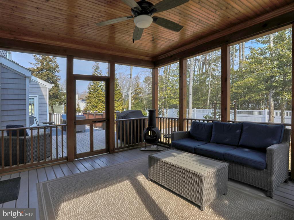 135 Cornwall Road Rehoboth Beach, DE 19971 - Photo 11 of 101 Additional view of screened porch.