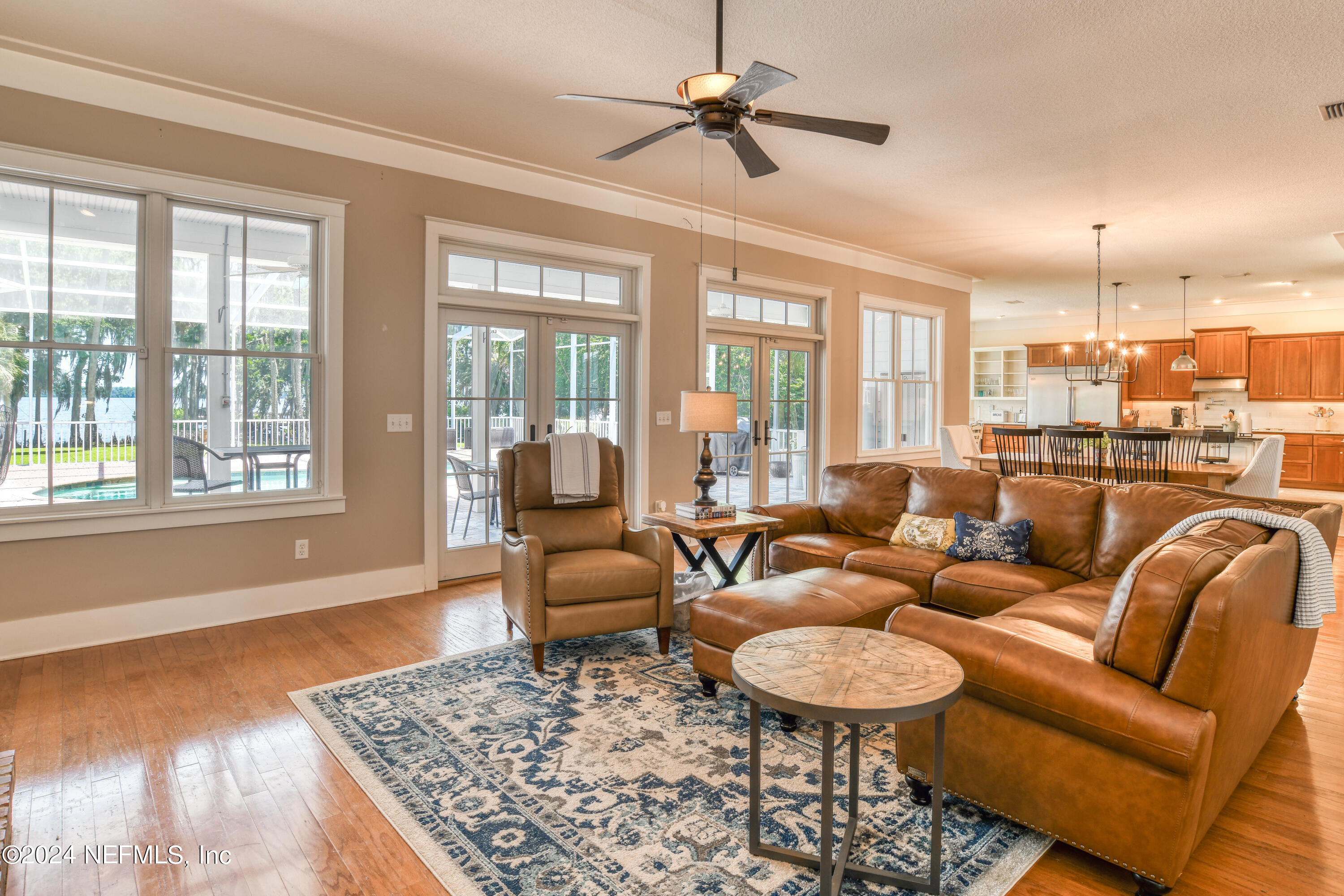 560 Clifton Road Crescent City, FL 32112 - Photo 14 of 73 a living room with furniture and a large window