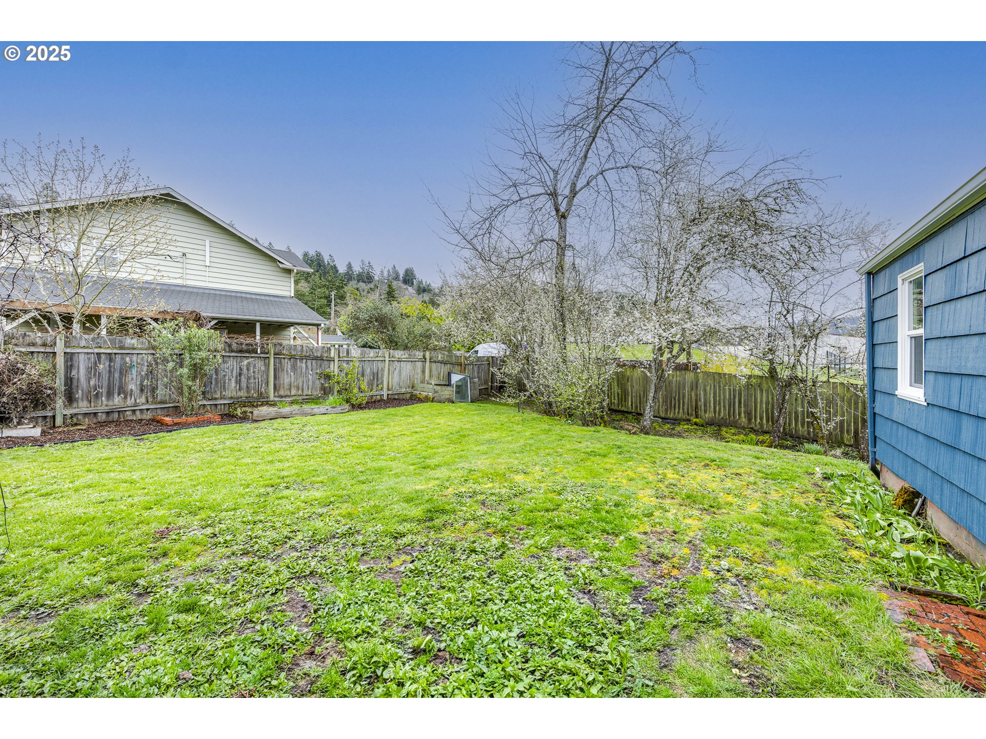 3797 Kincaid Street Eugene, OR 97405 - Photo 36 of 37 a backyard of a house with lots of green space
