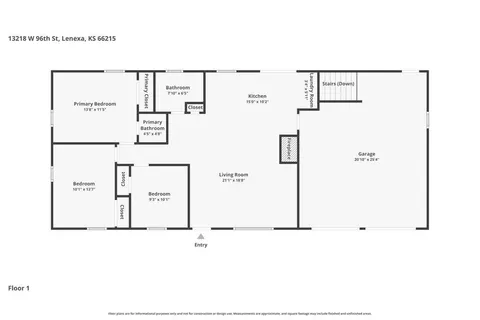 $325,000 | 13218 West 96th Street, Lenexa, KS 66215