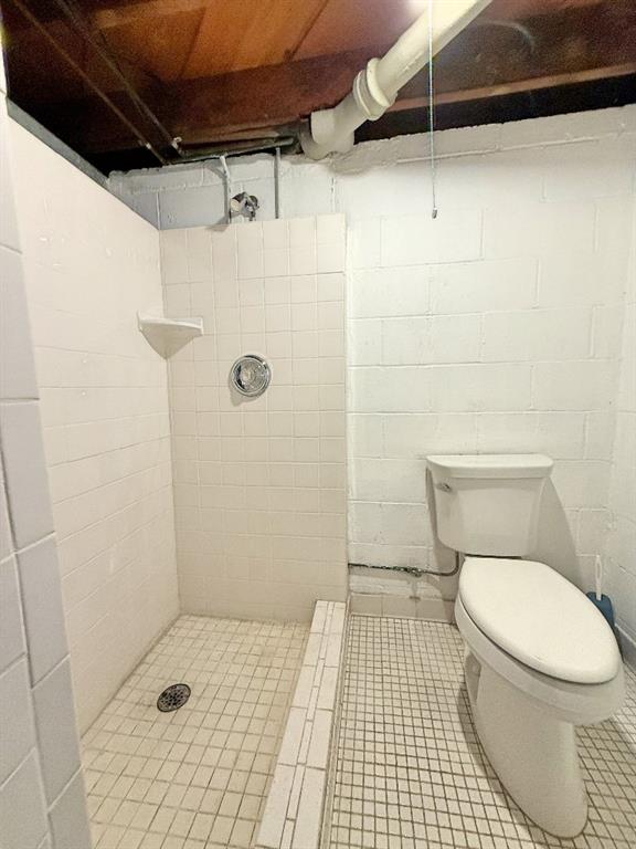 1320 Main Street Bridgeville, PA 15017 - Photo 20 of 26 a bathroom with a toilet and a shower