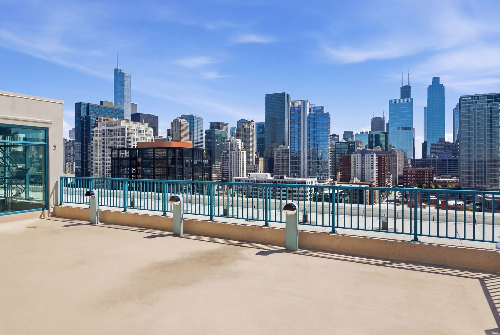 340 West Superior Street, Unit 1009 Chicago, IL 60654 - Photo 17 of 24 a view of a city with tall buildings