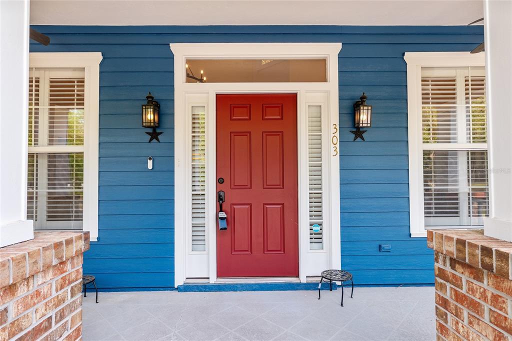 303 Southwest 129 Terrace Newberry, FL 32669 - Photo 5 of 75 a view of entrance door of the house