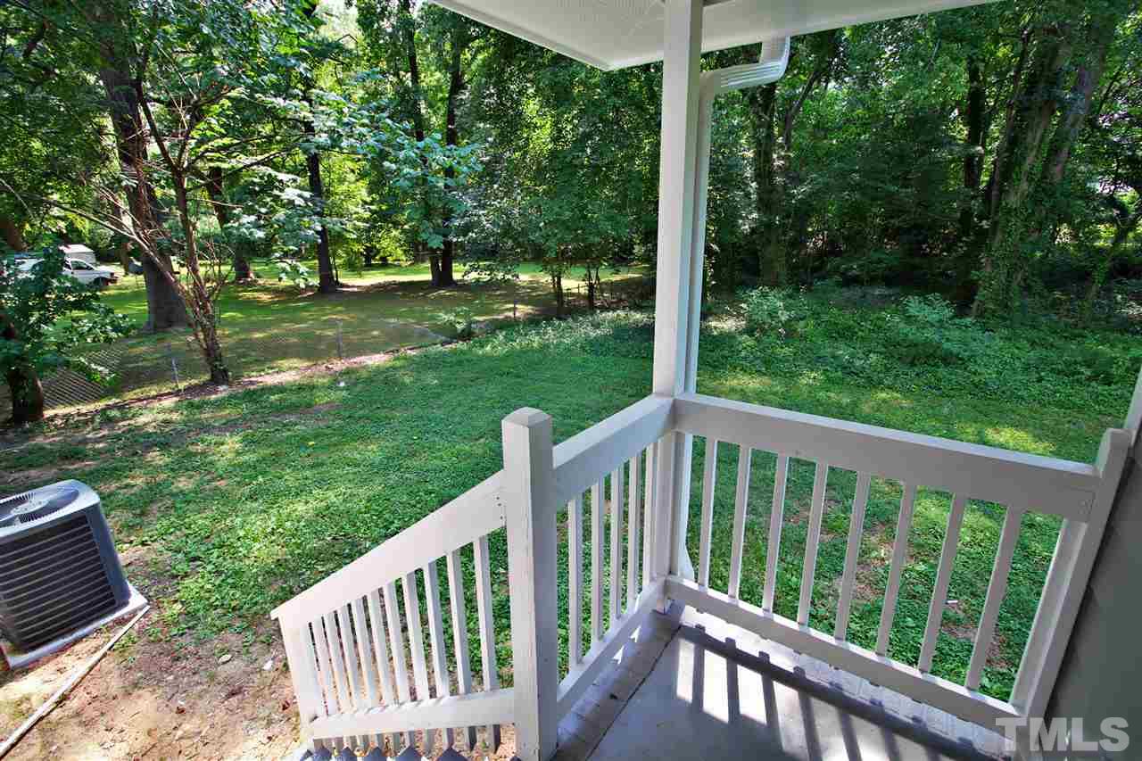 516 Dacian Road Raleigh, NC 27610 - Photo 14 of 16 a view of a deck with a backyard