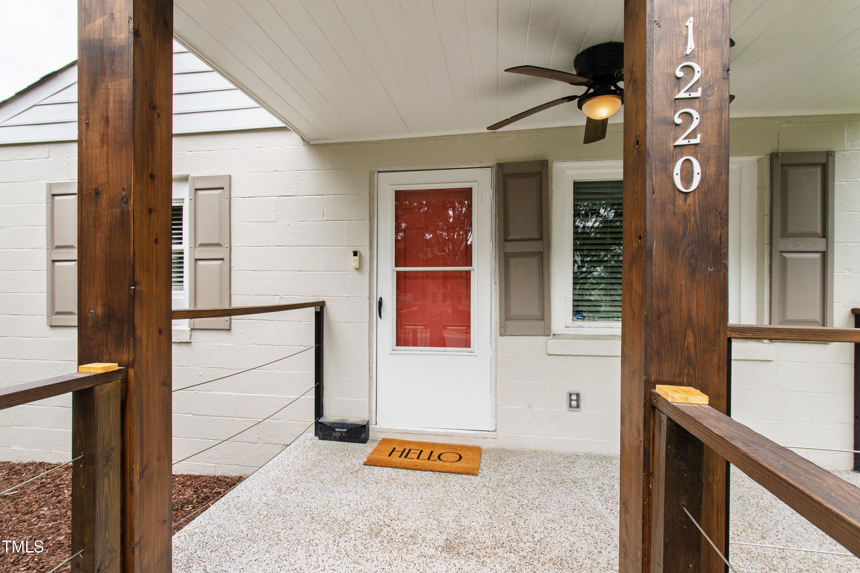 1220 Garner Road Raleigh, NC 27610 - Photo 2 of 26 a view of an entryway of the house