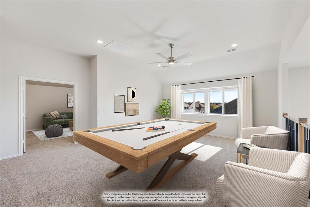 5622 Rowlan Row Midlothian, TX 76065 - Photo 27 of 39 a living room with furniture and flat screen tv