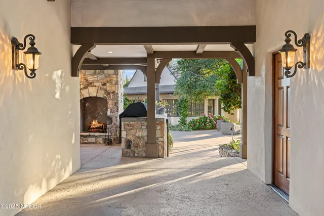 a view of a livingroom with gym equipment