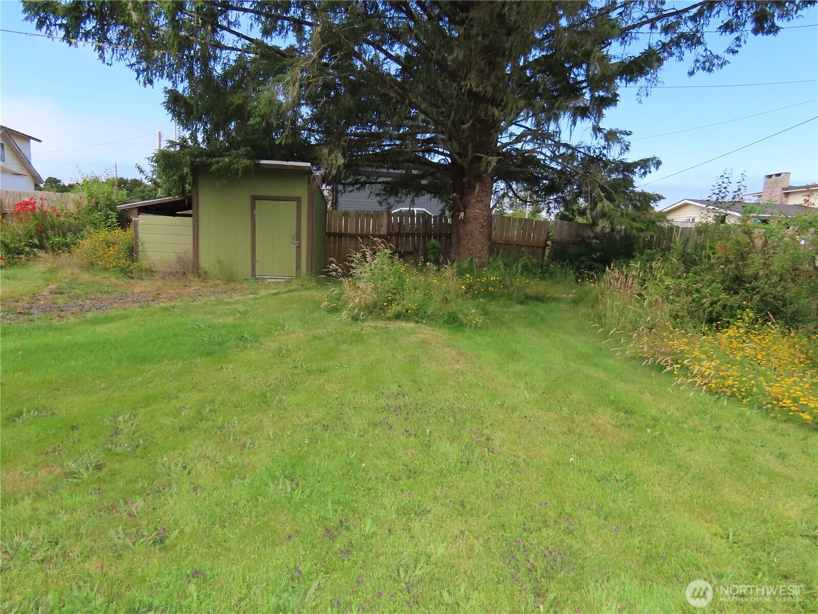 845 Schmid Road Grayland, WA 98547 - Photo 8 of 34 a fire hydrant in the middle of a field