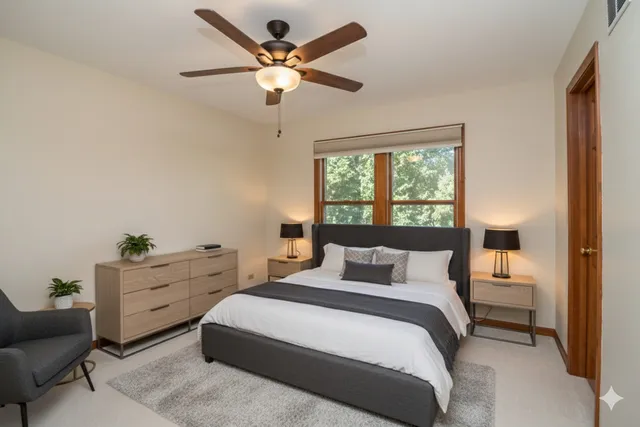 a view of a patio with furniture and a yard