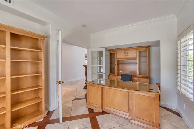 a room with storage and utility