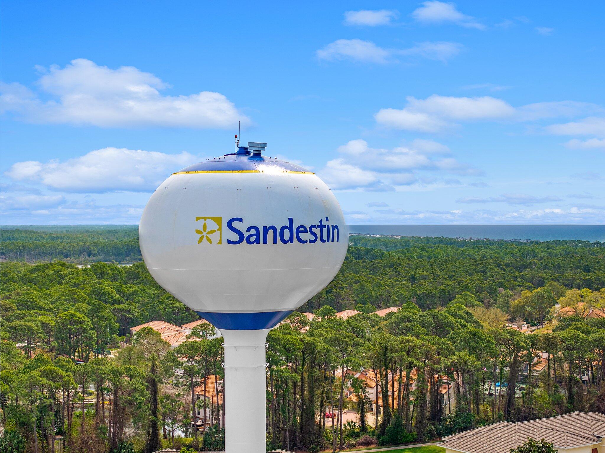 8983 Heron Walk Drive, Unit 8983 Miramar Beach, FL 32550 - Photo 42 of 57 a view of a back yard of the house