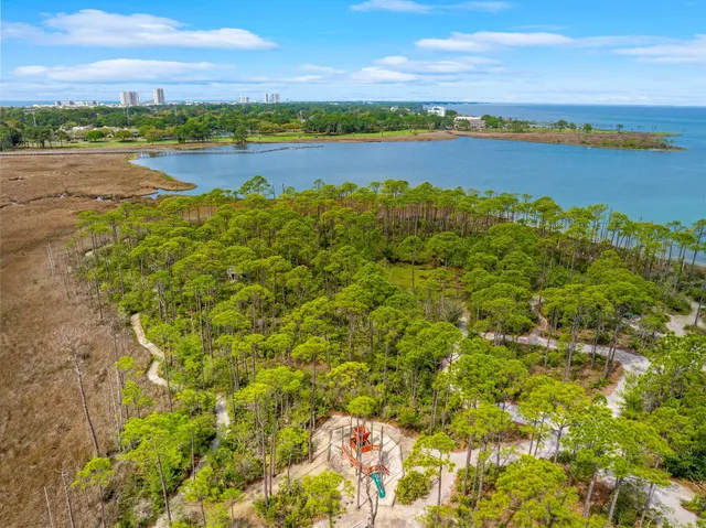 a view of an ocean and beach