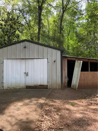 a view of a small house