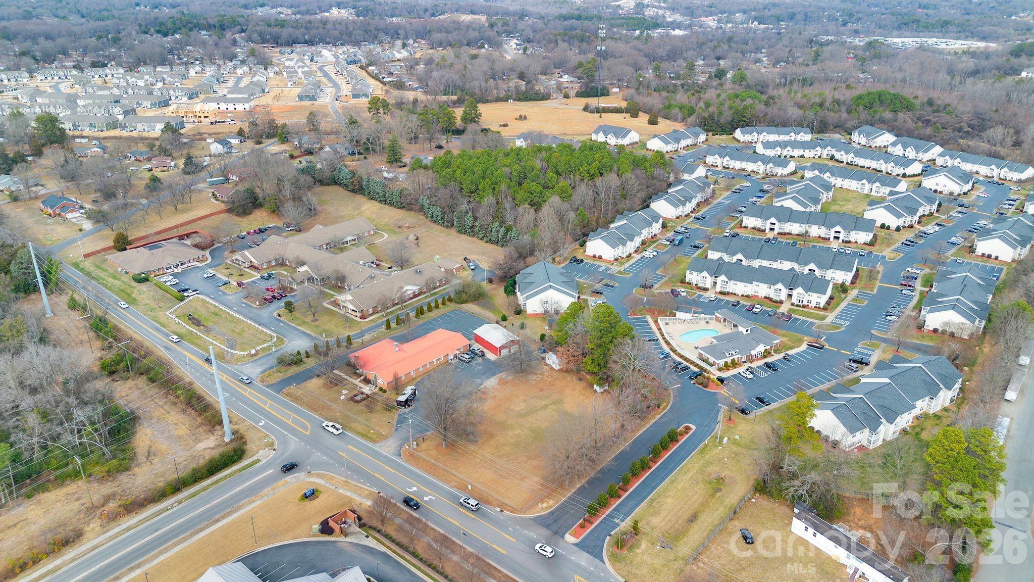 0 Rock Hill Church Road Concord, NC 28027 - Photo 4 of 9 an aerial view of a house
