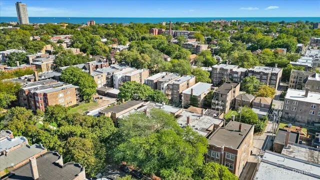 a view of building with yard