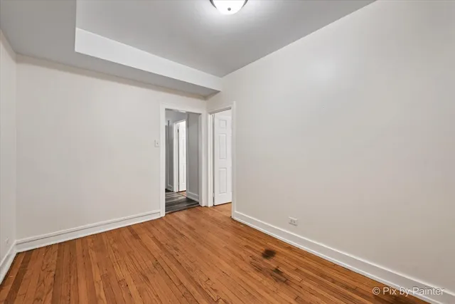 wooden floor in a room