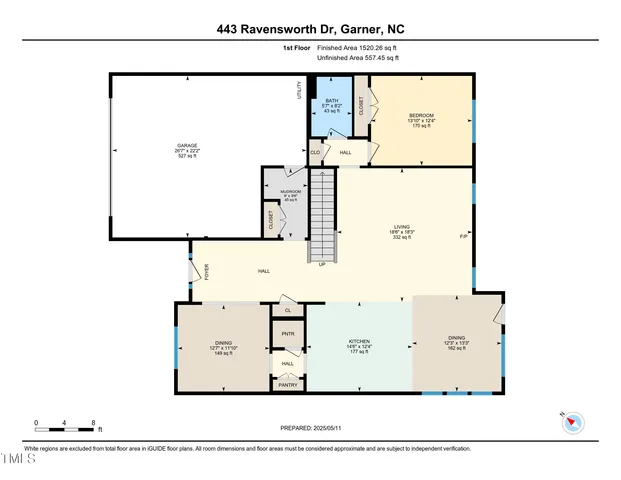 $579,500 | 122 Fountainhead Lane, Garner, NC 27529