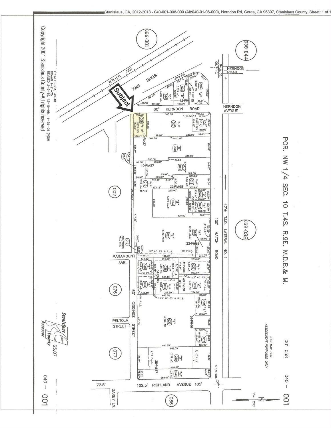 0 Herndon Road Modesto, CA 95307 - Photo 8 of 8 Gallery Image 8