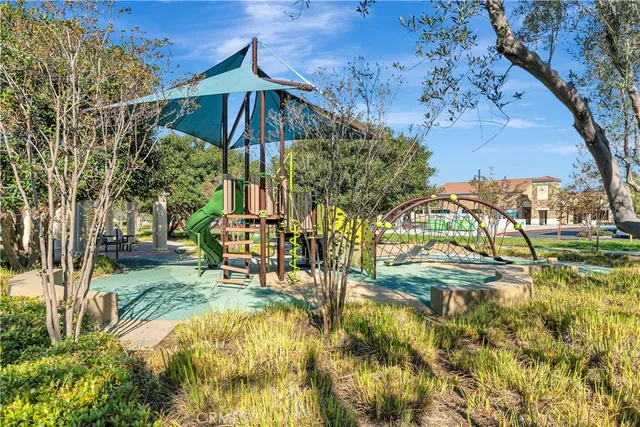 a view of a with green field