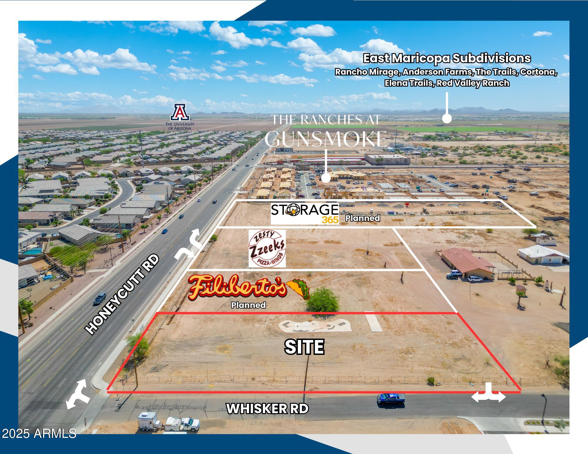 41011 Honeycutt Road Maricopa, AZ 85138 - Photo 4 of 5 a view of a balcony with an outdoor space