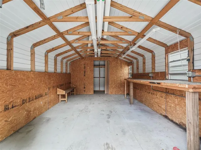 a view of a house with a garage