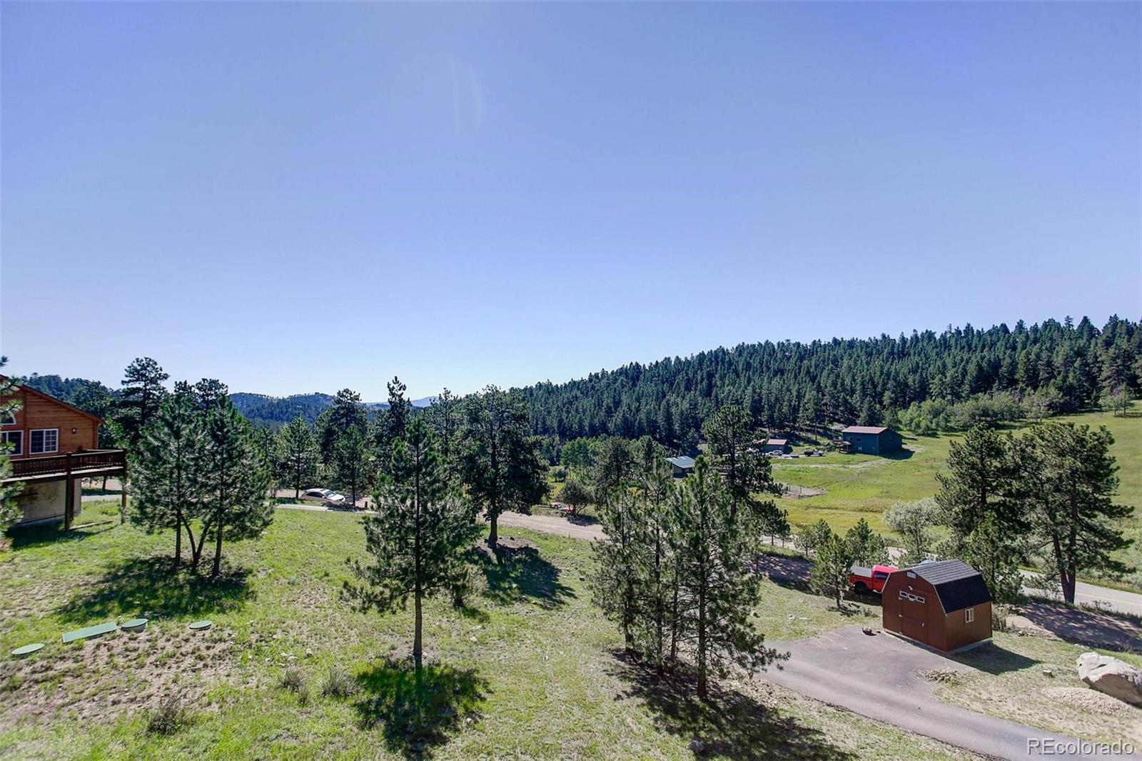 29 Pine Trail Bailey, CO 80421 - Photo 27 of 30 a view of lake from balcony