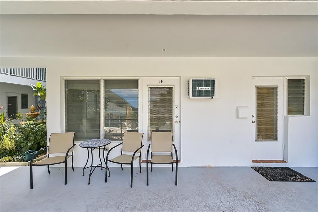 1110 North Riverside Drive, Unit 14 Pompano Beach, FL 33062 - Photo 18 of 56 Enjoy your Pool Side Front Porch as well as POOLSIDE Views from Inside Your Home from the Kitchen & Living Room. Your Future Homes Entrance is a 1st Floor, Corner Unit, is POOLSIDE with Your Assigned Parking Space "E" is Close By. Your Home is Perfect for Entertaining Inside & Out. Welcome Home!