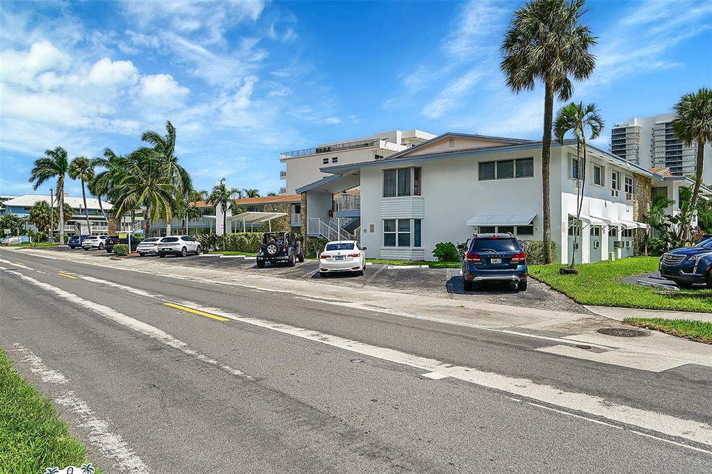 1110 North Riverside Drive, Unit 14 Pompano Beach, FL 33062 - Photo 51 of 56 "No Driving Required, Entertain, Visit & Have Fun without moving your car"! PUBLIC BEACH & OCEAN ACCESS only 1 BLOCKAWAY! **PLUS** short distance to the Marriott to visit guests or Dine/Drink at the Seaside Grill or at the Bamboo Tiki Beach Bar which are a couple blocks away.