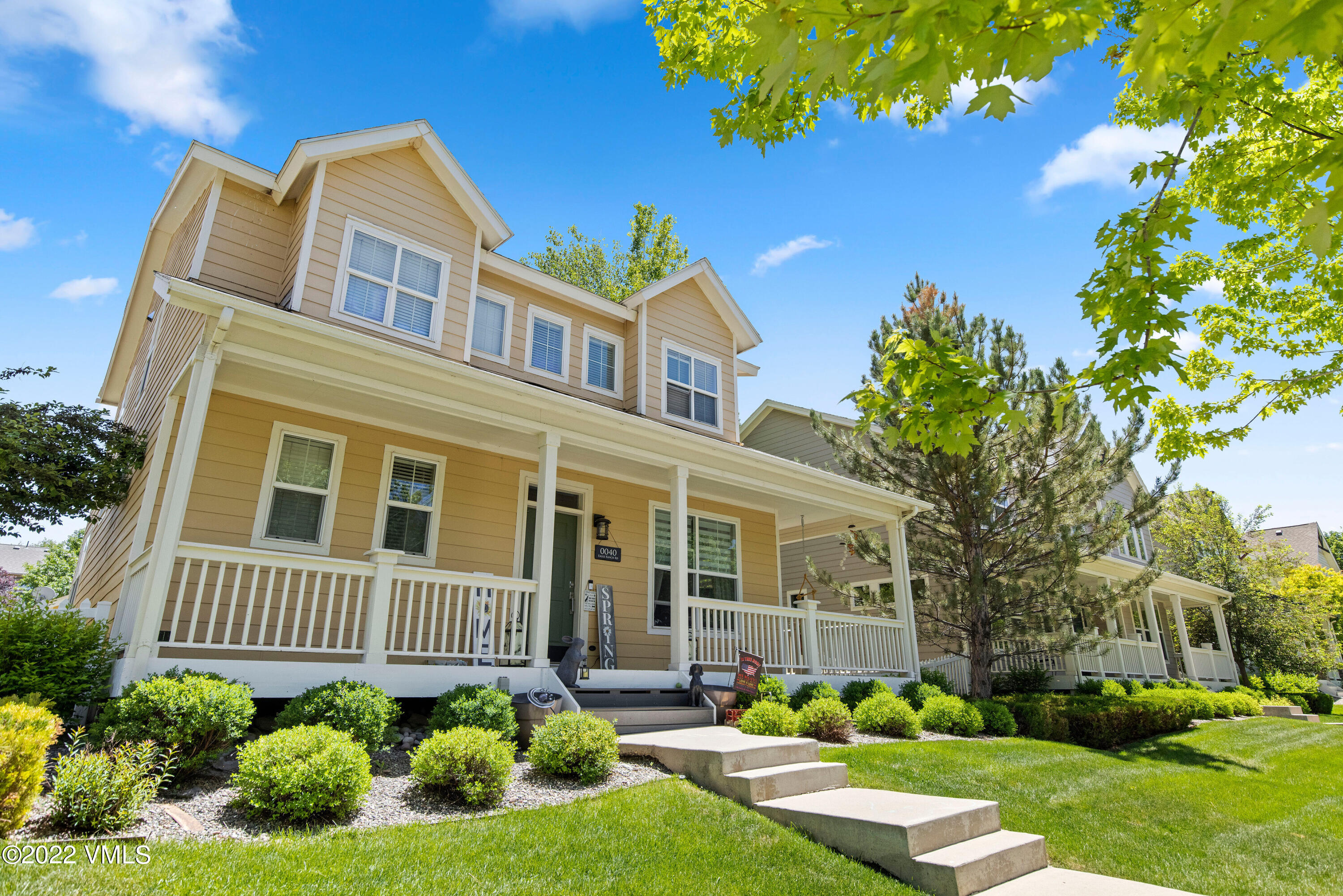 front view of a house