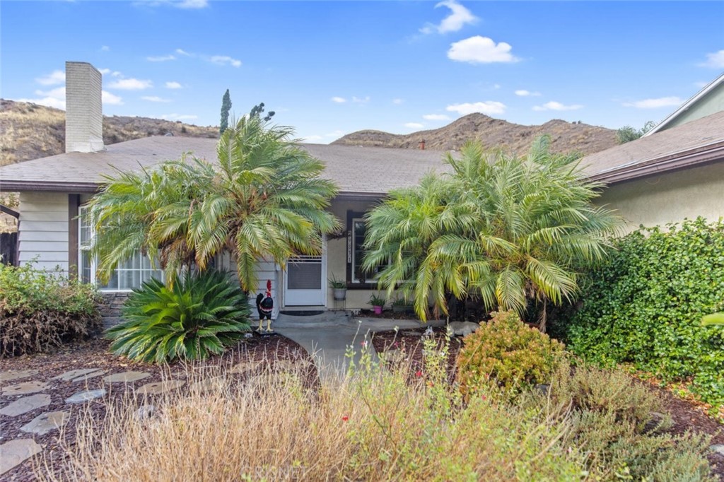 29831 Grandifloras Road Canyon Country, CA 91387 - Photo 1 of 1 a view of a house with a yard and potted plants