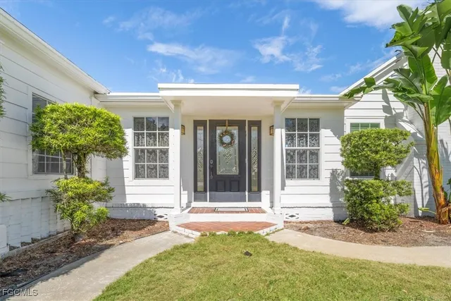 front view of a house