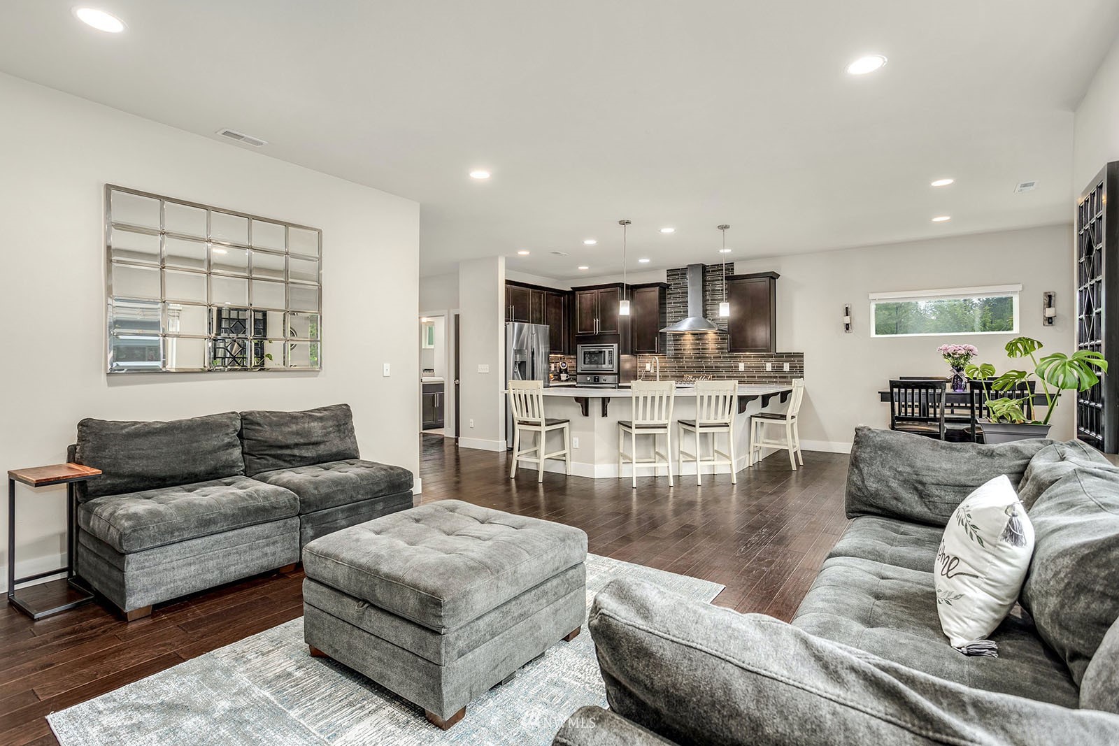 18005 44th Avenue Southeast Bothell, WA 98012 - Photo 13 of 30 a living room with furniture and view of kitchen