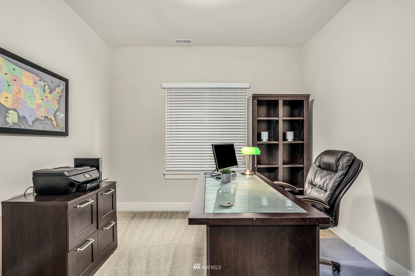 18005 44th Avenue Southeast Bothell, WA 98012 - Photo 5 of 30 a view of a workspace with furniture and a window