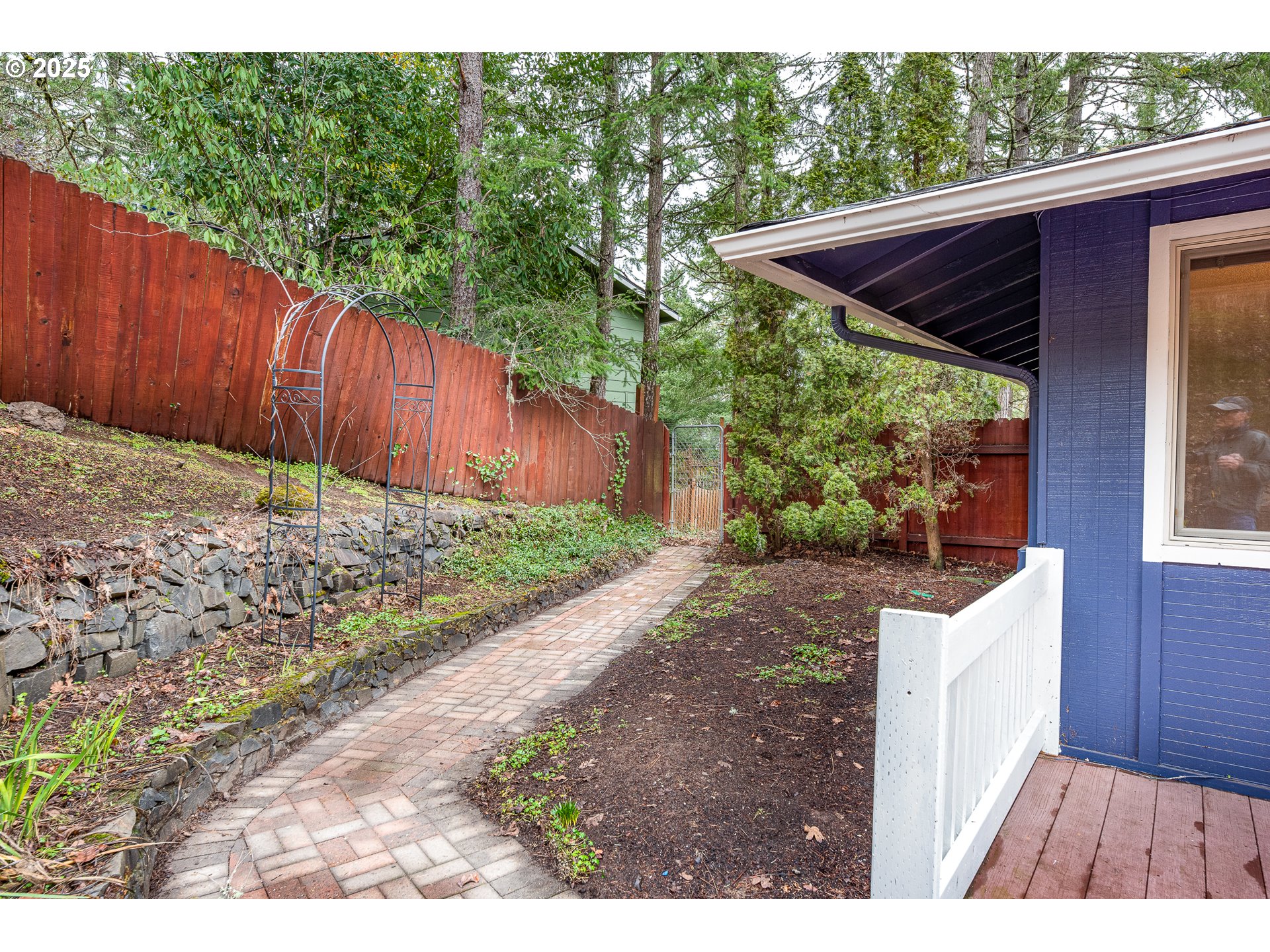 293 Brae Burn Drive Eugene, OR 97405 - Photo 32 of 35 a view of a backyard with plants