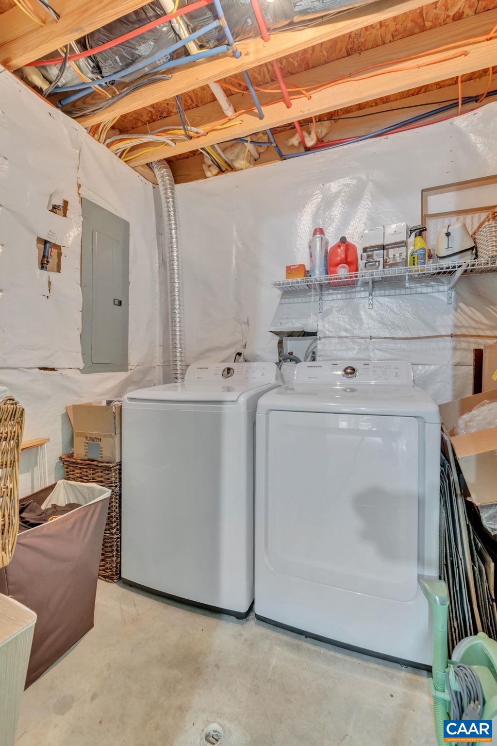 2 Riverside Drive Palmyra, VA 22963 - Photo 26 of 36 a utility room with dryer and washer