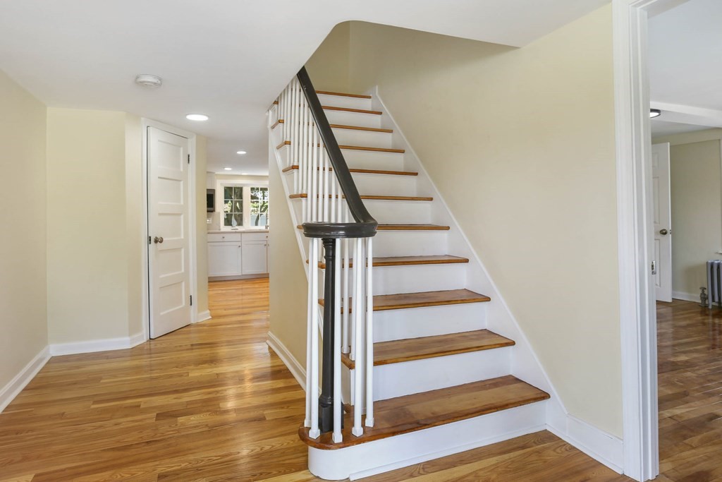 266 Webster Street Worcester, MA 01603 - Photo 13 of 42 a view of entryway and hall with wooden floor